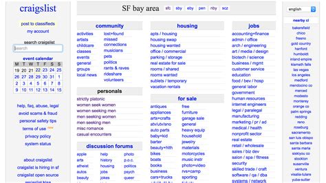 Craigslist new york sales - Craigslist is one of the biggest online marketplaces available. It’s a place where you can find anything from housing to cars. Take advantage of your opportunities and discover 12 ...
